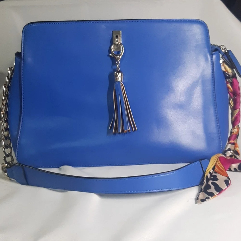 Sergio Feretti Blue shoulder bag **